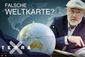 Harald Lesch - falsche Weltkarten