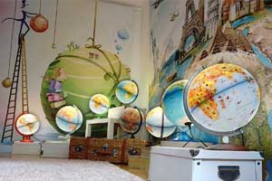 Globus als Einschulungsgeschenk