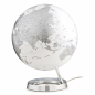 Preview: Illuminated globe "Light&Colour" Metal Chrome - Ø 30 cm