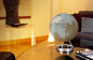 Preview: Design globe Atmosphere "New World" Vision Almond - Ø 30 cm