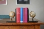 Preview: Globe bookends (replica) with historical cartography