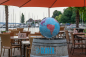 Preview: Illuminated hand-laminated table globe CTN 3703 - Ø 37 cm