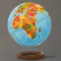 Preview: Illuminated hand-laminated table globe DFNI 3000 - Ø 30 cm