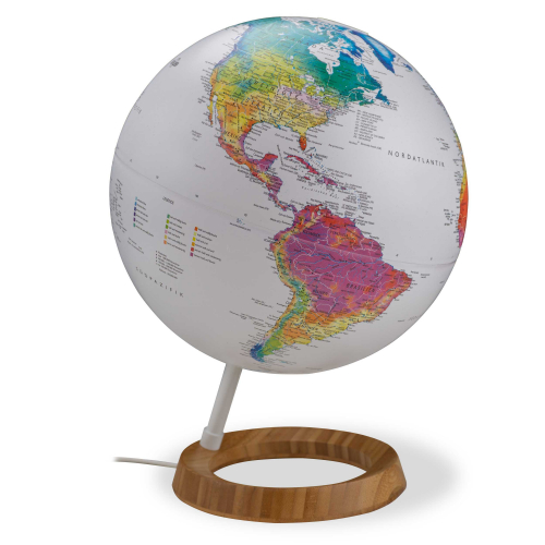 Leuchtglobus Klimaglobus " Climate globe "