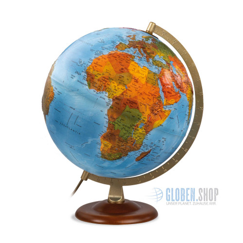 Relief globe Atmosphere R4 gold - Ø 30 cm / 11,81 inch