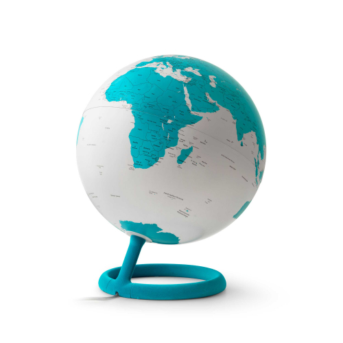 evolve Zaffiro design globe turquoise