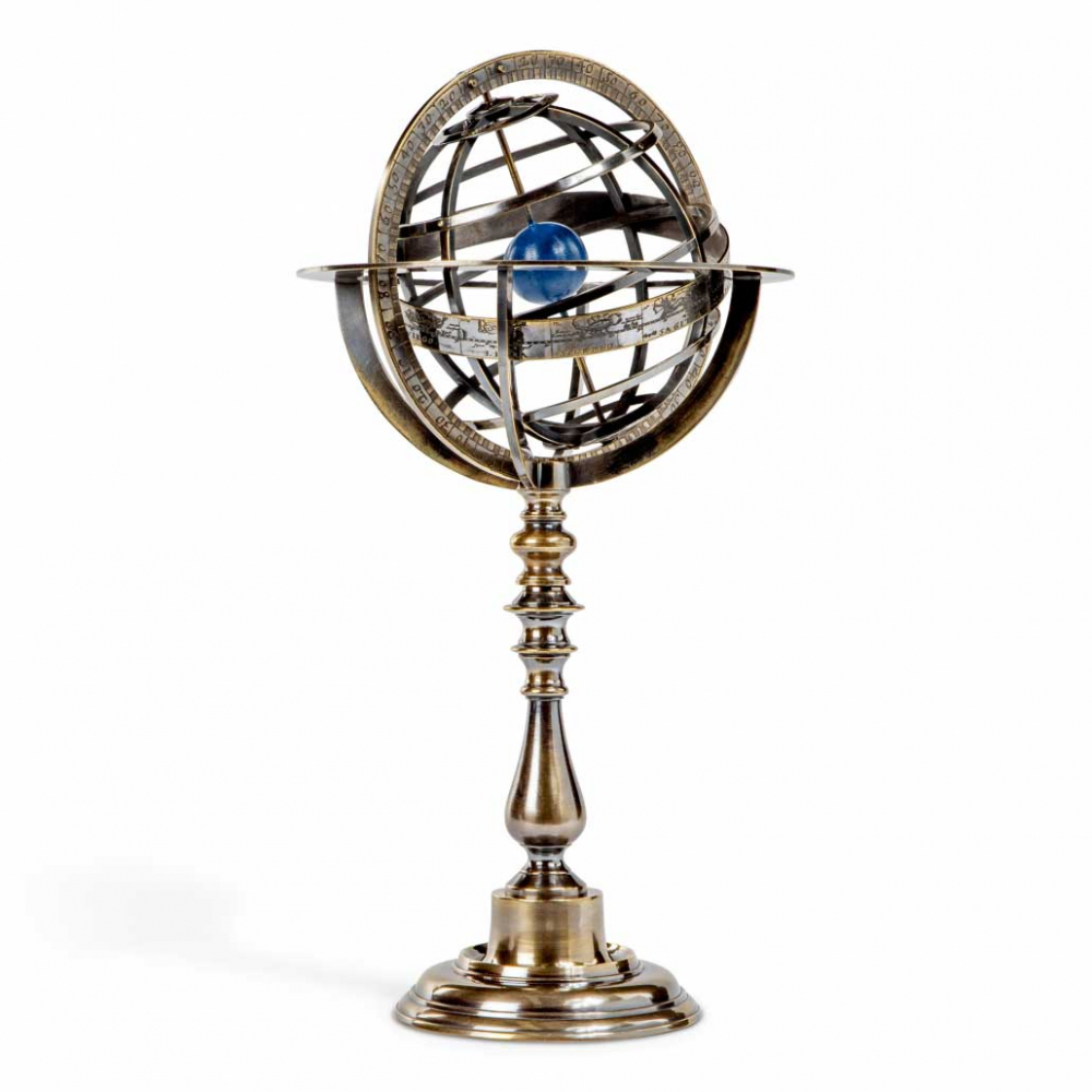 Bronze armillary sphere (replica)