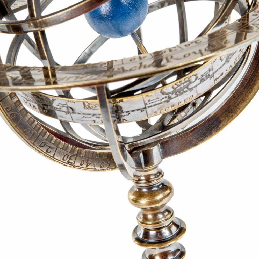 Bronze armillary sphere (replica)