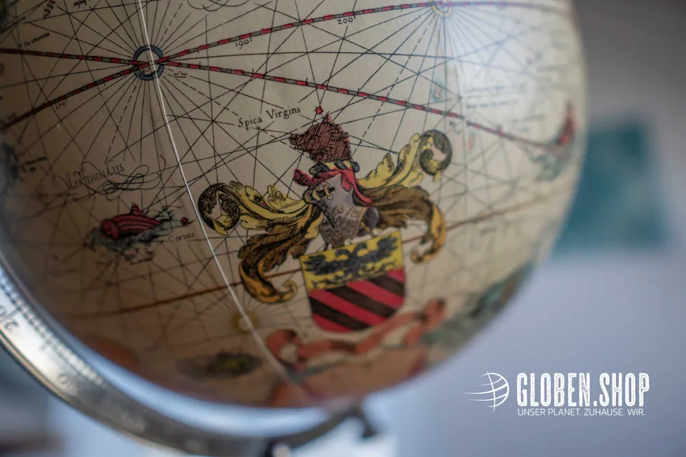 Historic Mercator globe – a replica dating from 1541