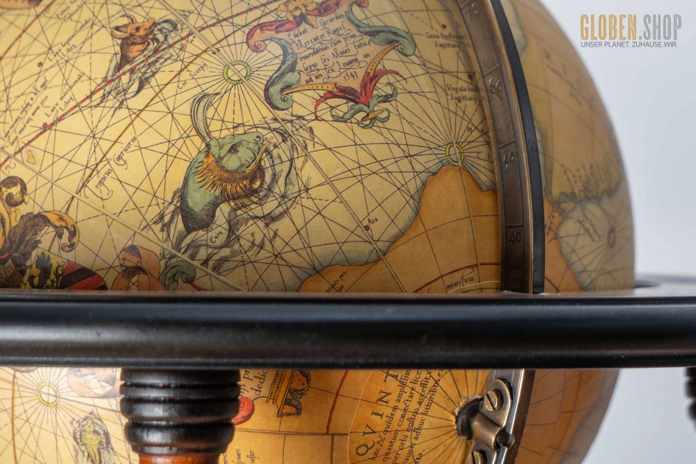 Historical Navigator Globe - Mercator