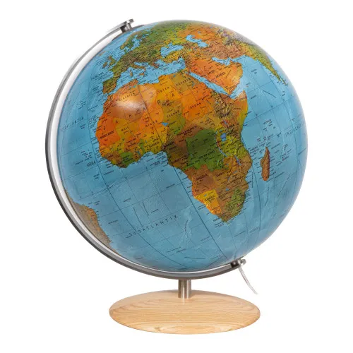 Hand-laminated double-image illuminated globe DFN 3702 - Ø 37 cm