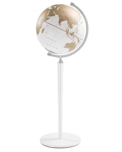 Standglobus Vasco da Gama - weiß Ø 40 cm