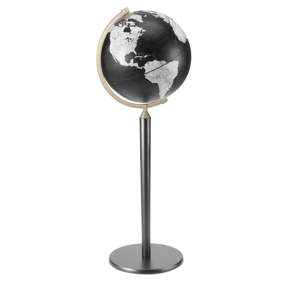 Standglobus Vasco da Gama - Schwarz Ø 40 cm