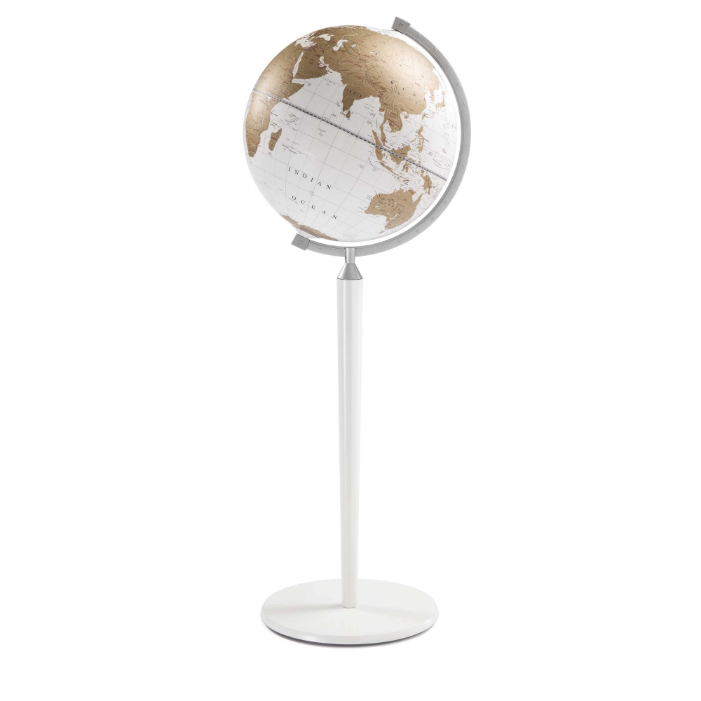 Standglobus Vasco da Gama - weiß Ø 40 cm