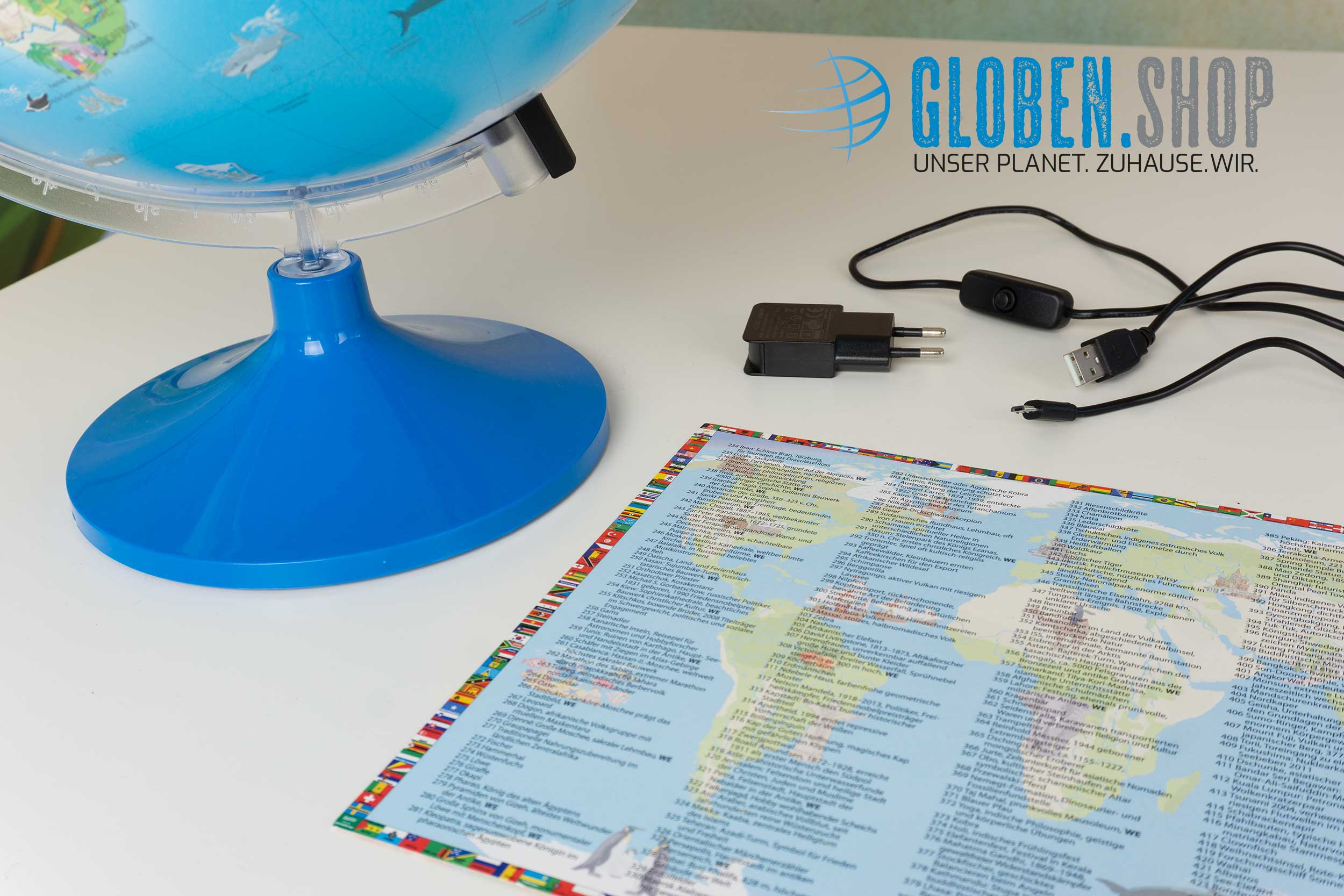 Children's globe Family Solid 2.0 Ø 30 cm