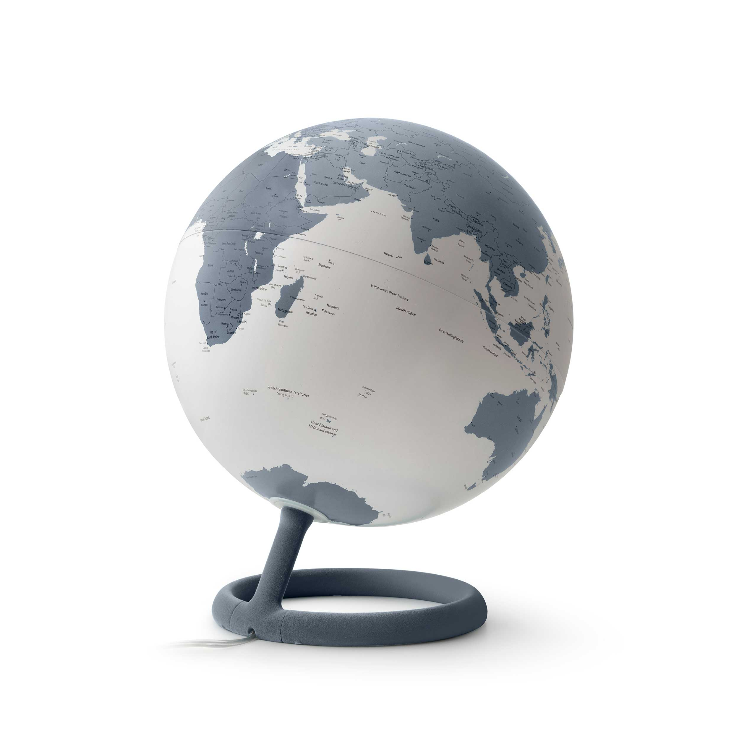 evolve Giada design globe blue-grey