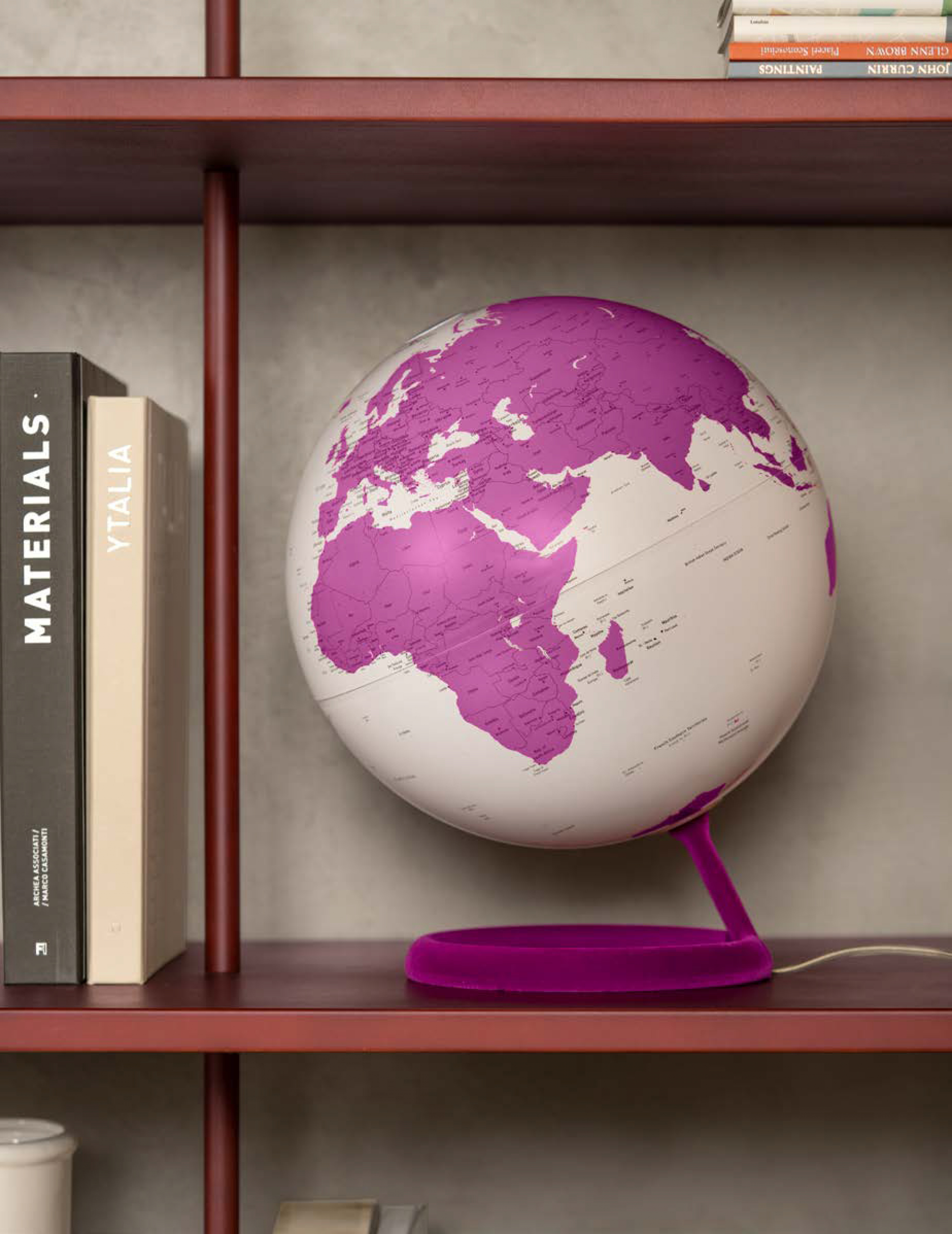 evolve Agata Designglobus violett