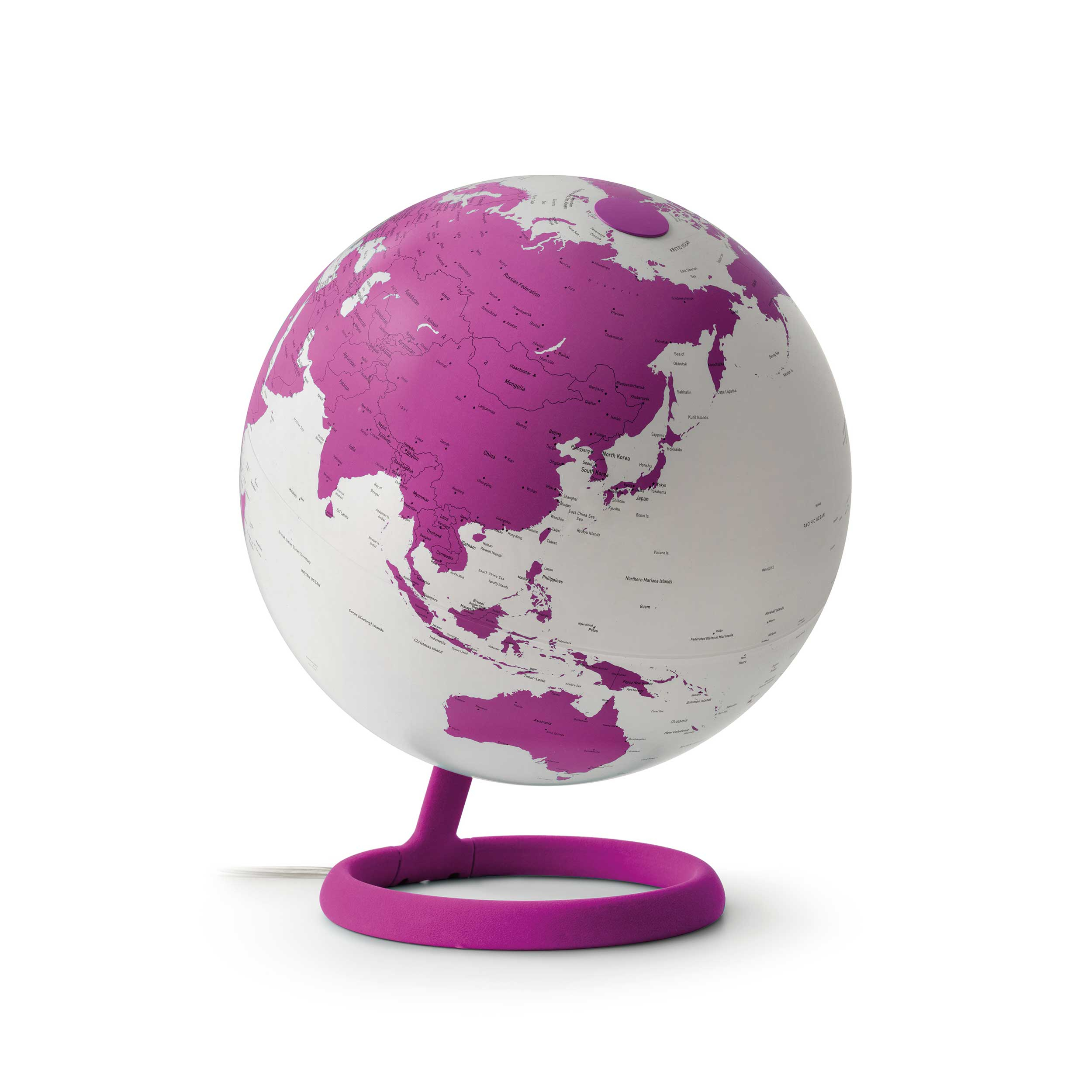 evolve Agata Designglobus violett