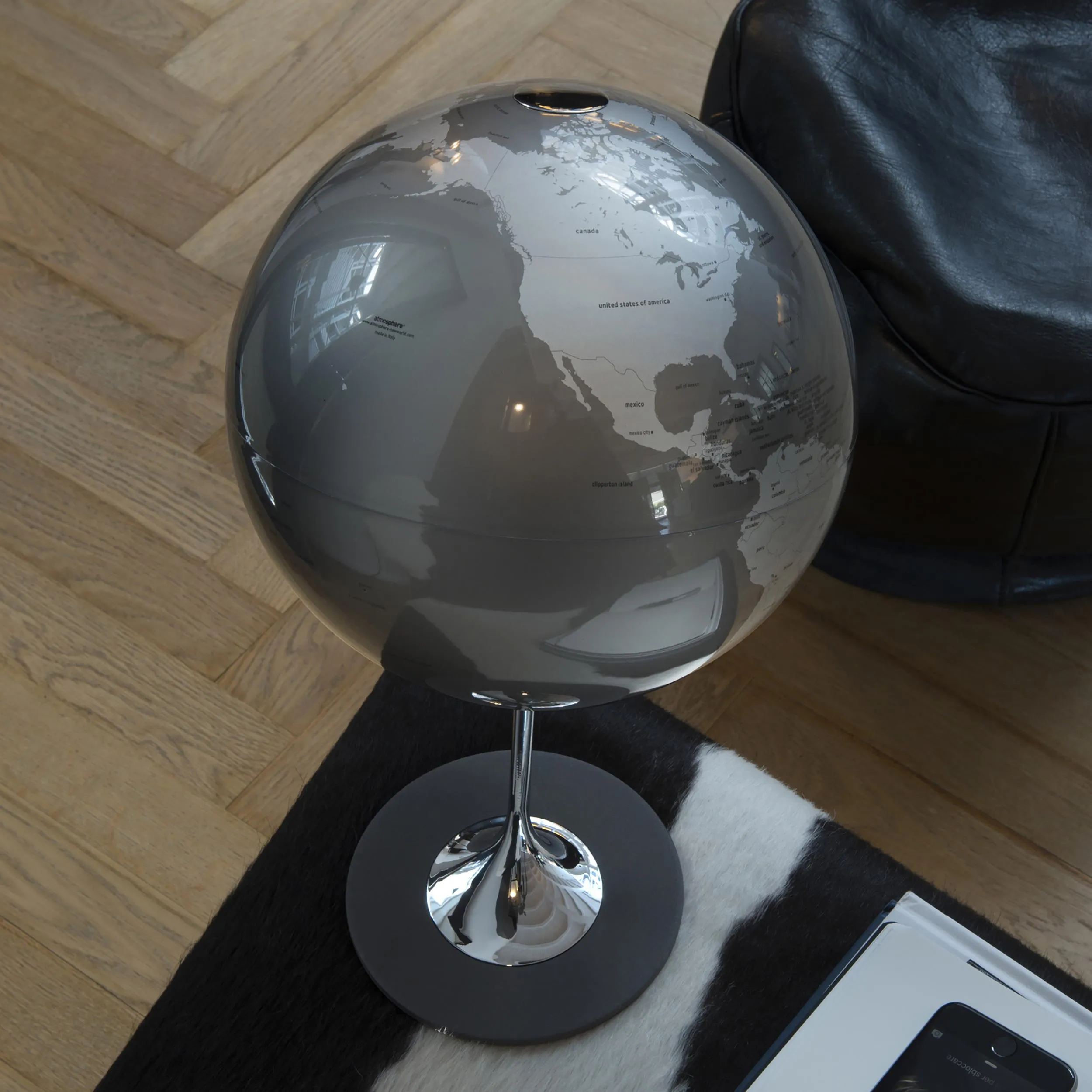 Design Globus - Atmosphere "New World" Anglo Slate - Ø 25 cm