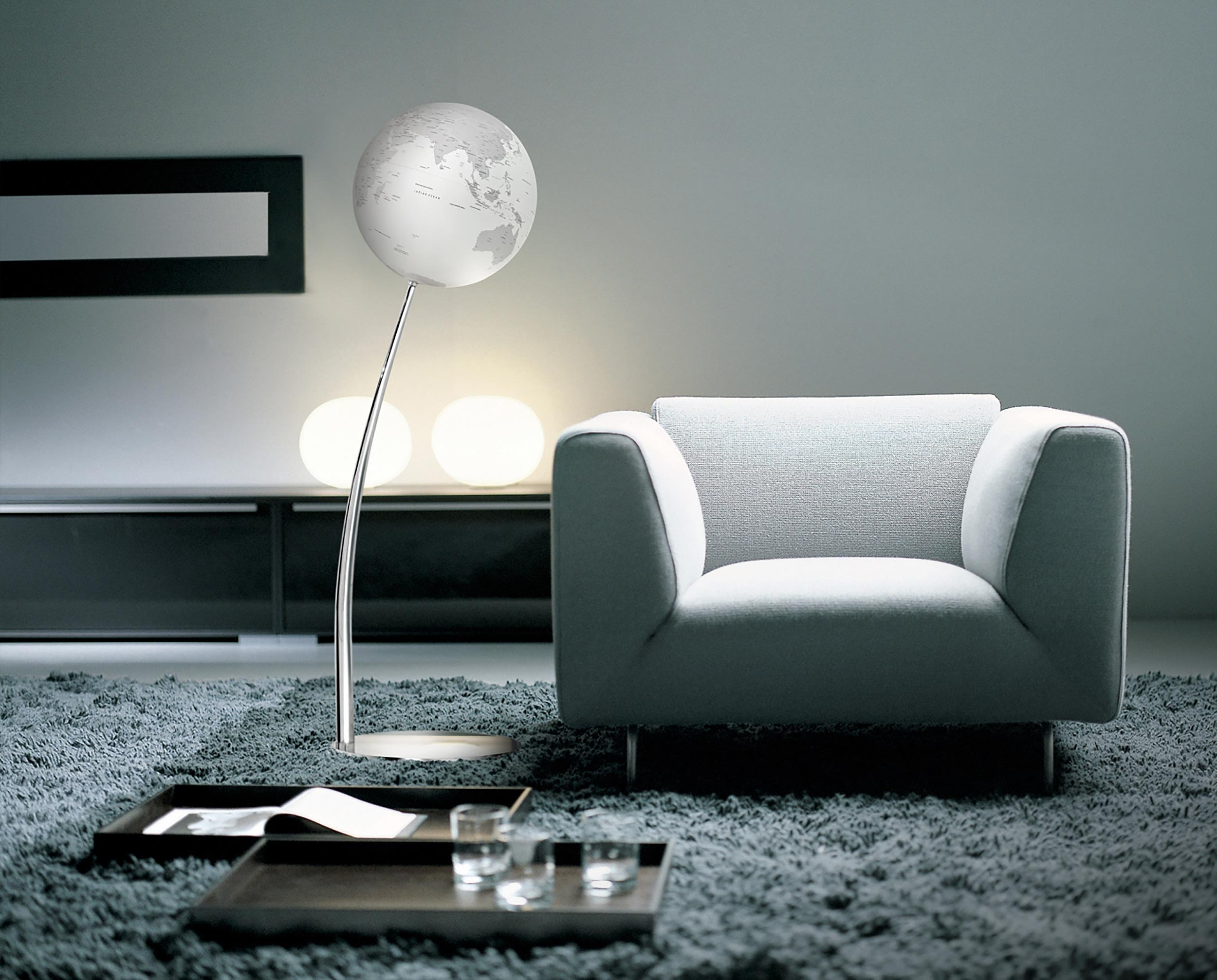 Floor globe Atmosphere "New World" Stem Reflection - Ø 30 cm
