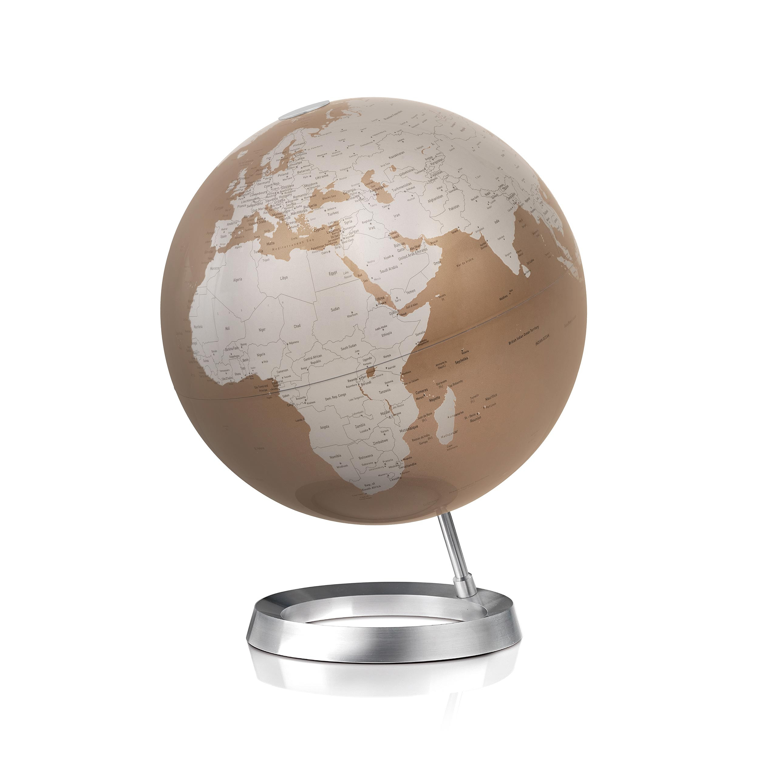 Design globe Atmosphere "New World" Vision Almond - Ø 30 cm