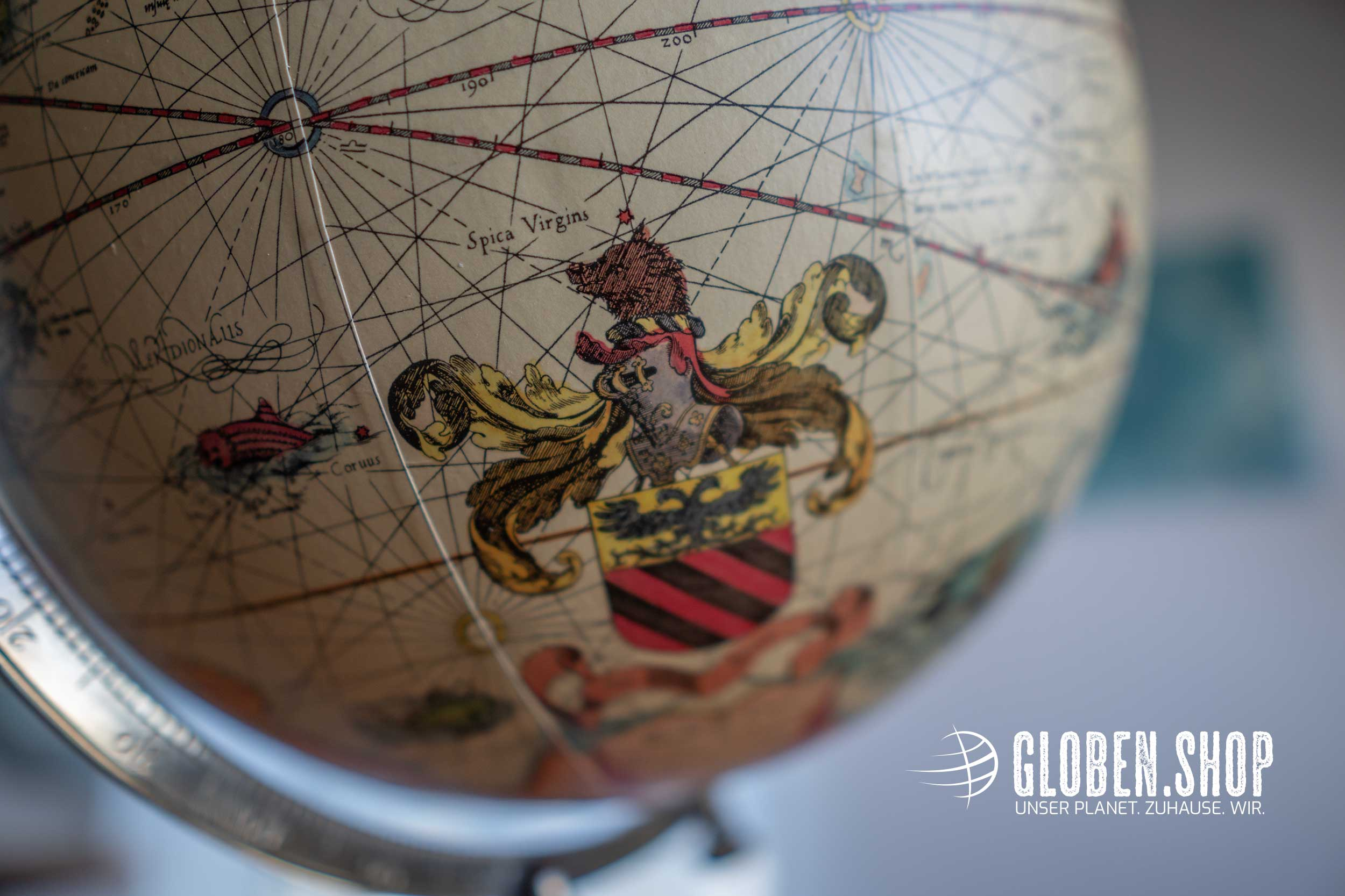Historischer Mercator-Globus – Replik aus dem Jahr 1541