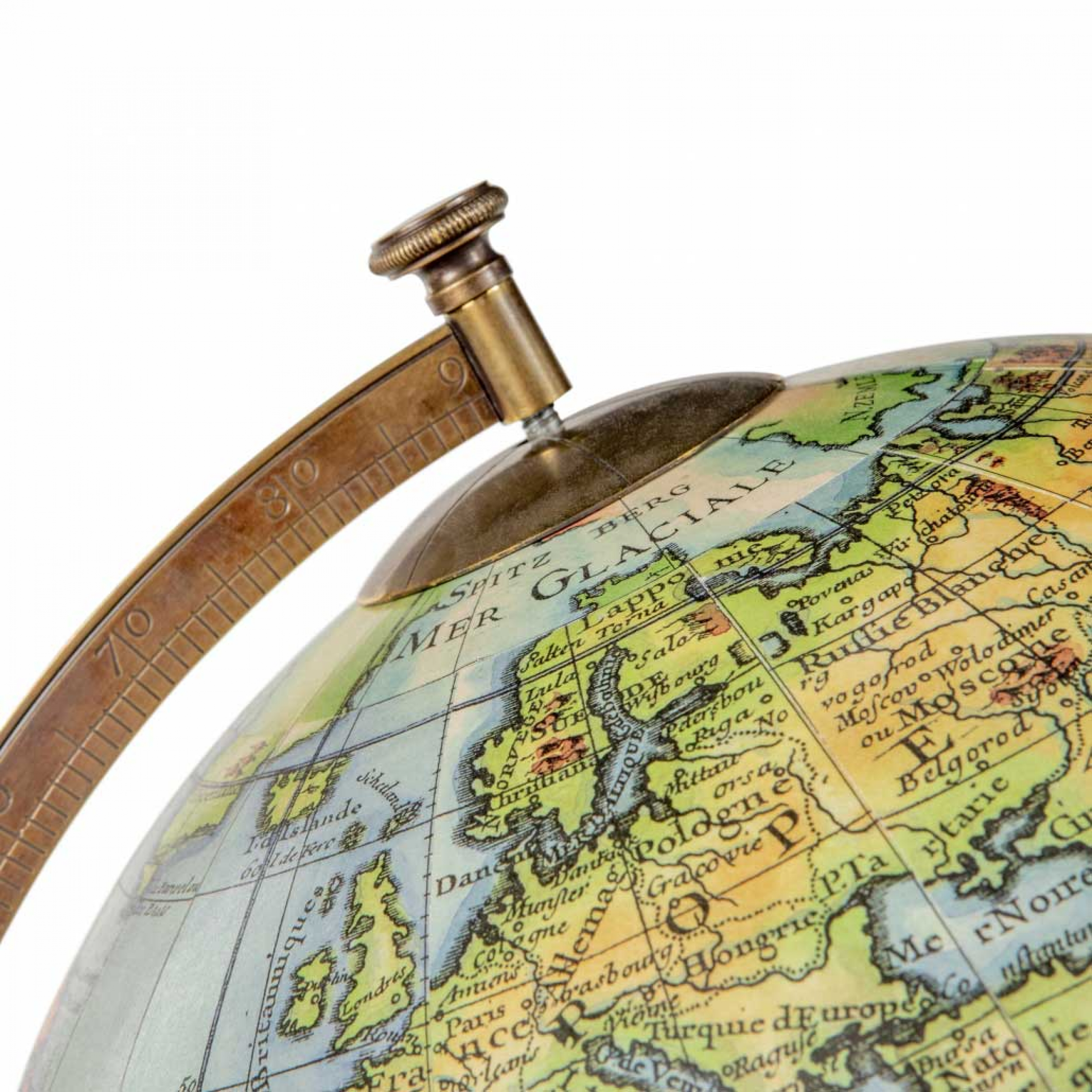 Historischer Globus (Replik) Vaugondy 1745, klassischer Ständer