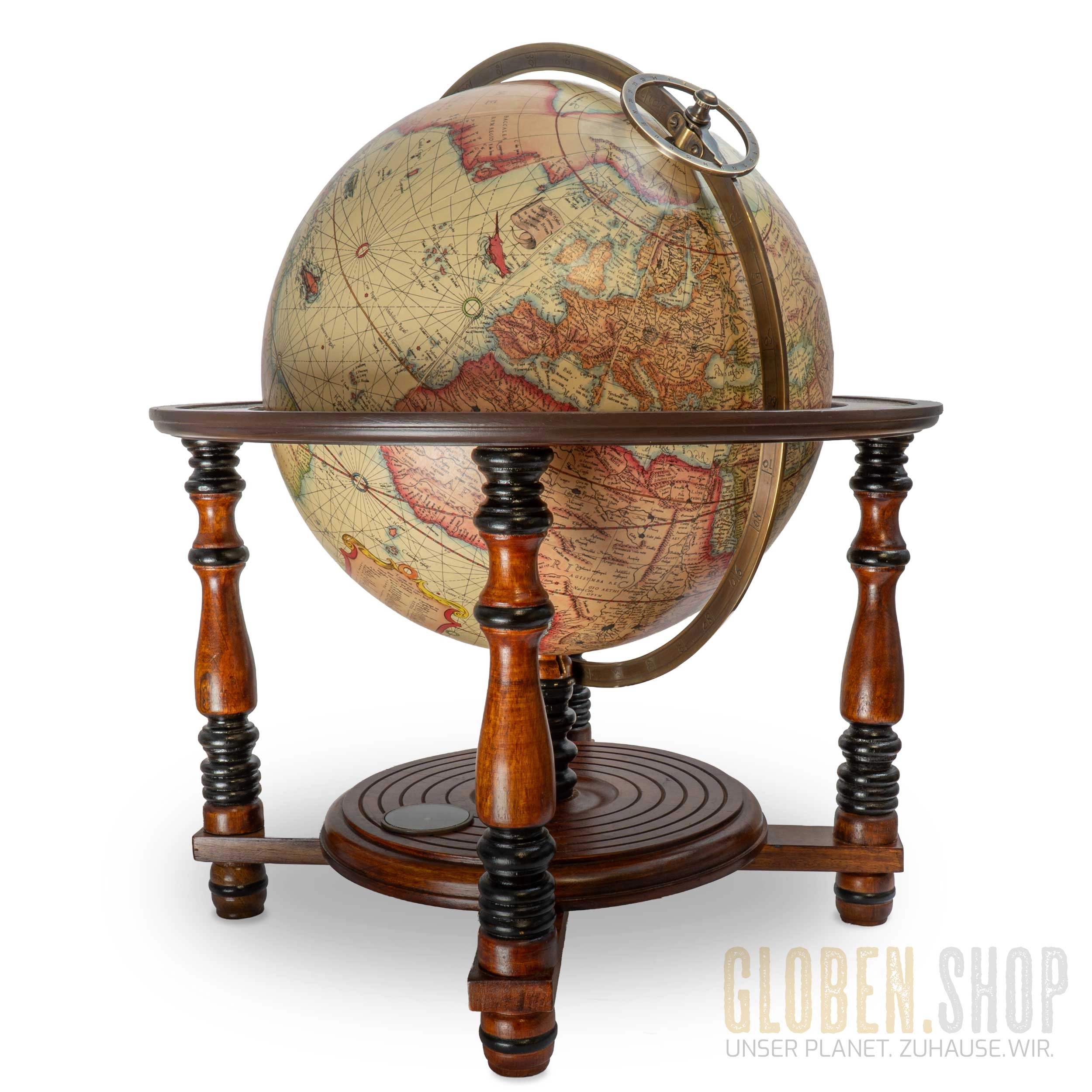 Historical navigator's globe, large (replica) Mercator - Ø 34 cm