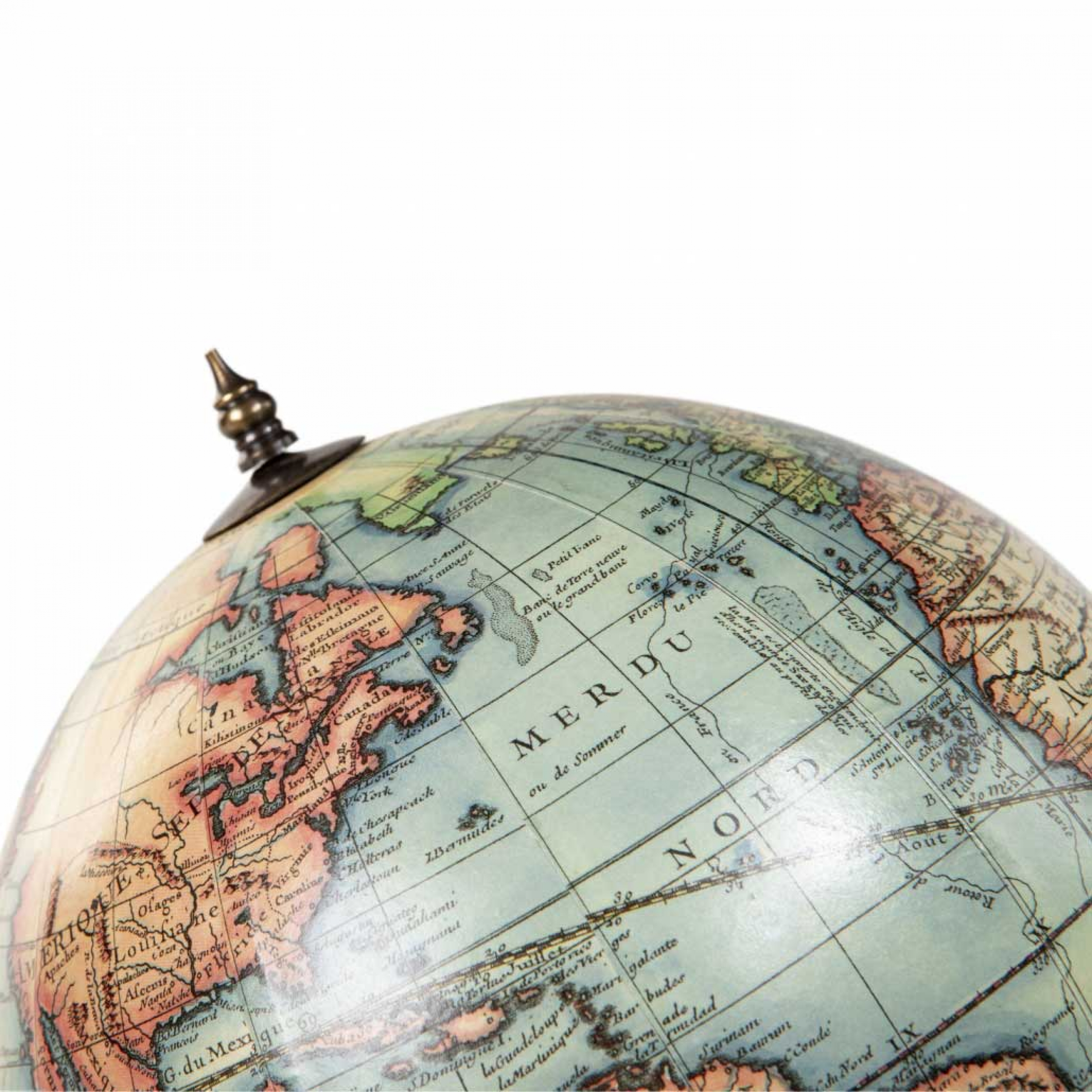 Historical Vaugondy Globe (replica) circa 1745