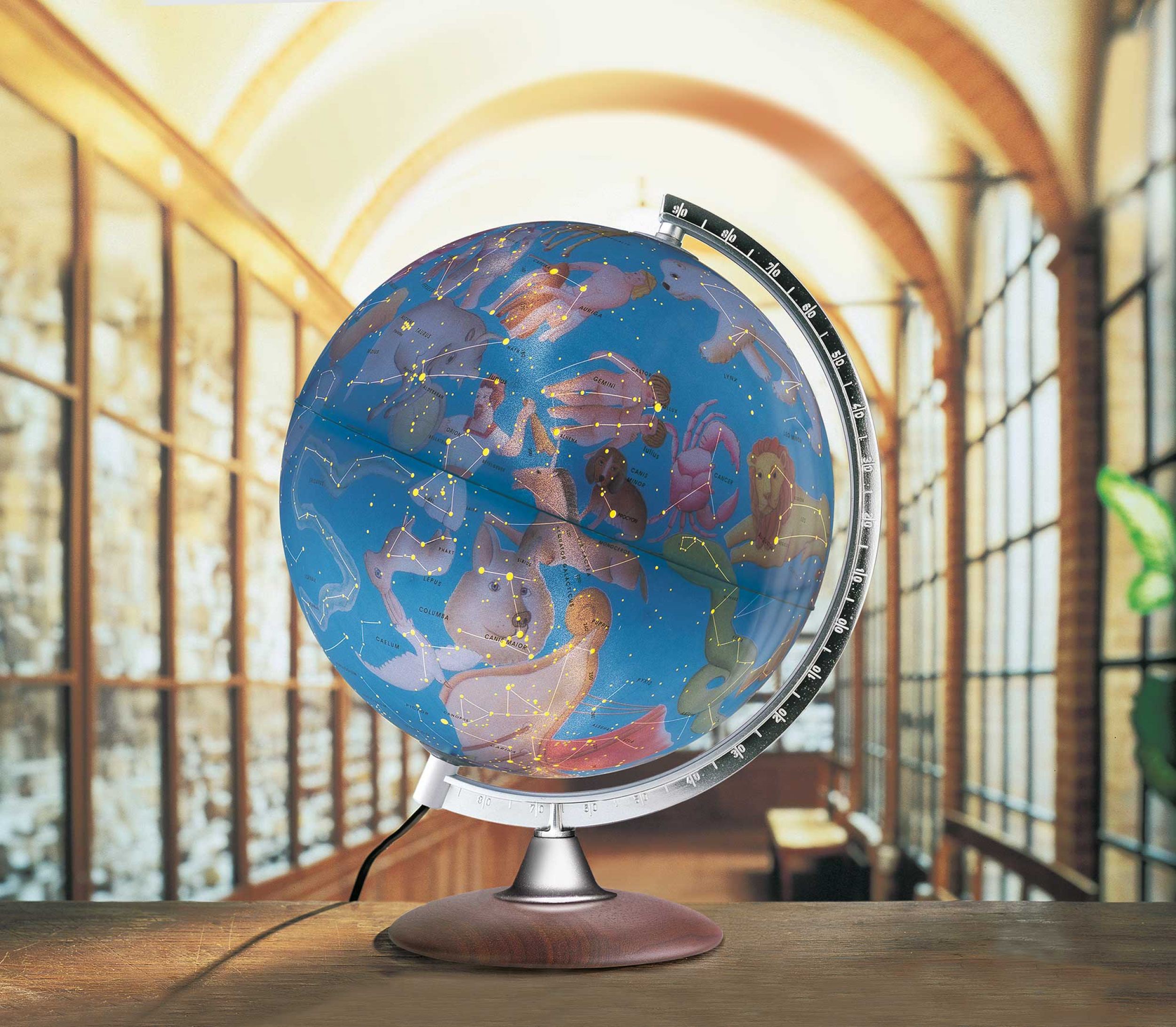 Constellation - Illuminated globe HL 3010 - Ø 30 cm