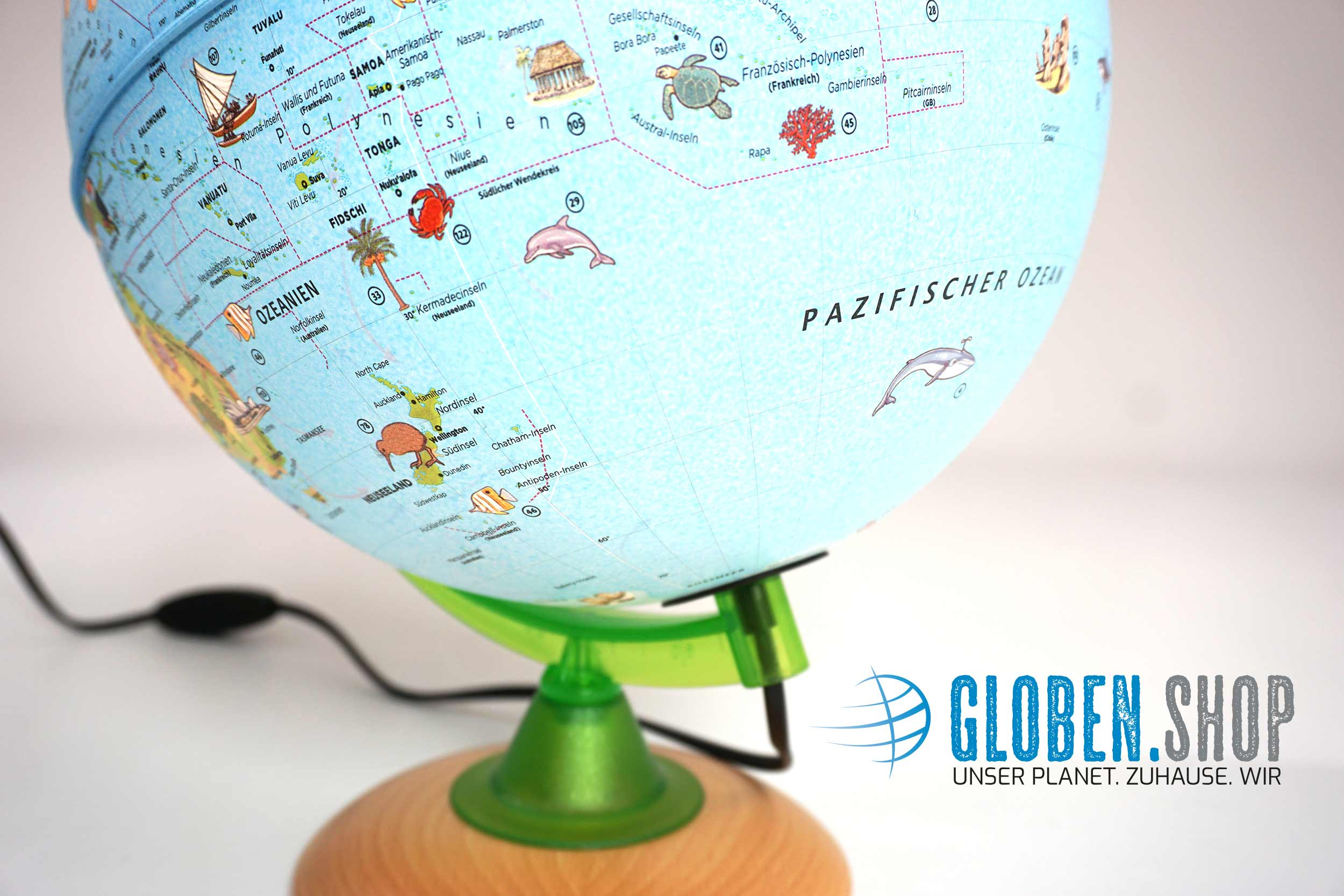 Illuminated globe for children KS 2525 - Ø 25 cm