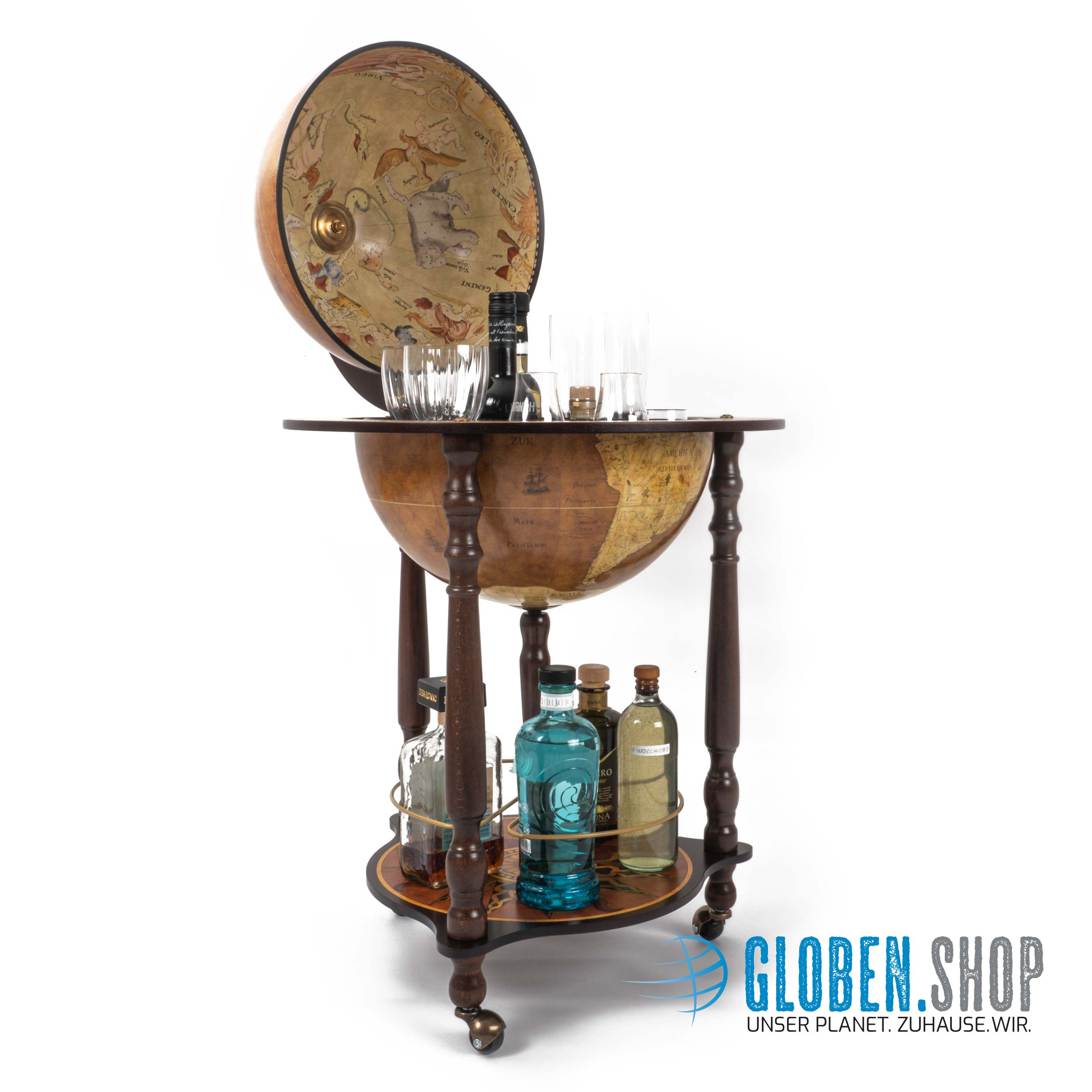 Bar Globus Da Vinci Rust Ø 40 cm