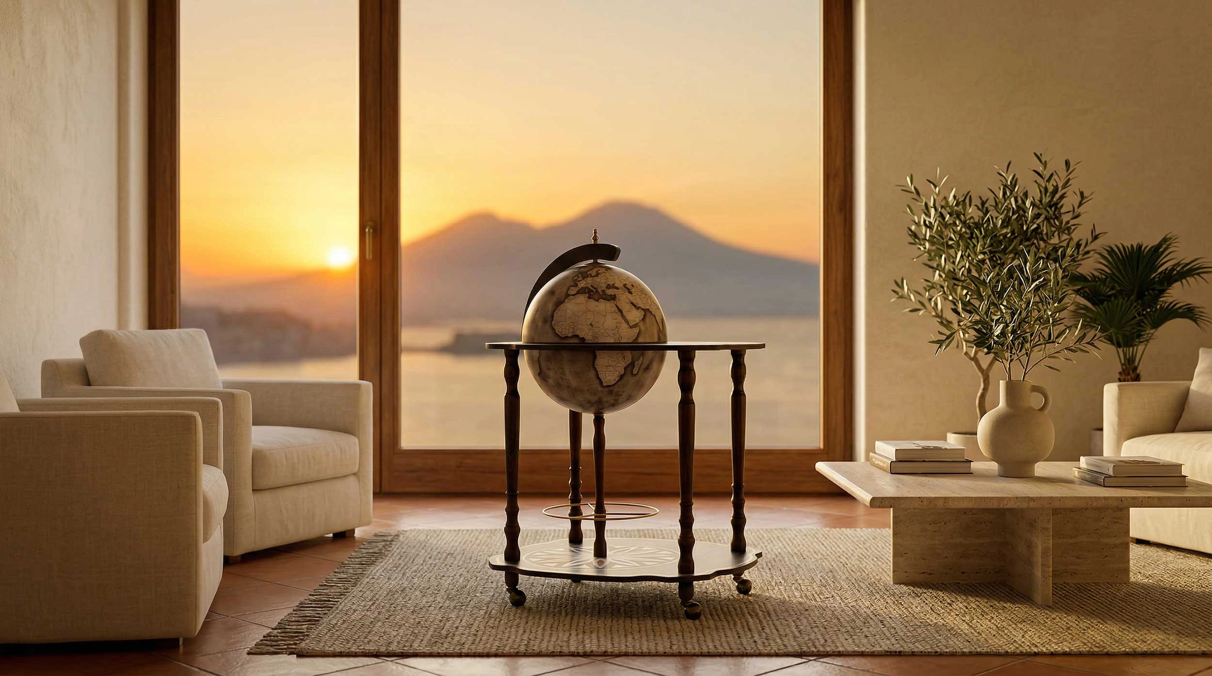 Globusbar Vesuvio Ø 40 cm