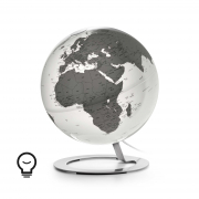 Beleuchteter Design Globus - Atmosphere iGlobe Charcoal - Ø 25 cm