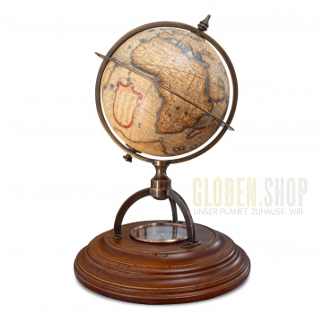 Mercator Erdglobus mit Kompass