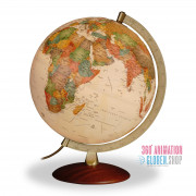 Illuminated antique relief globe AR 3010 - Ø 30 cm, 11,18 inch