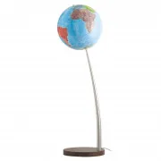 Illuminated hand-laminated standing globe CTN 3704 - Ø 37 cm
