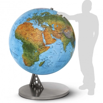 Floor globe, hand-laminated DFN 128 - Ø 128 cm