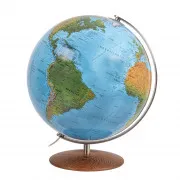 Illuminated hand-laminated table globe DFN 3701 - Ø 37 cm