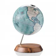 Earth globe Bridge - Indaco Blue Ø 22 cm with charging station